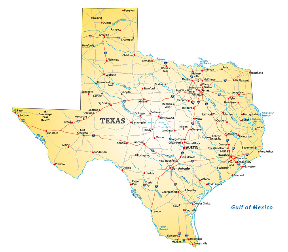map-of-texas